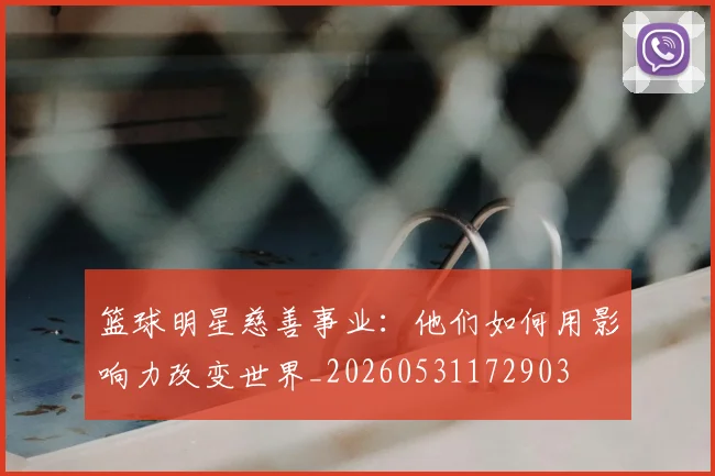 篮球明星慈善事业:他们如何用影响力改变世界_20260531172903
